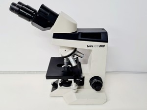 Thumbnail image of Leica ATC 2000 Compound Microscope with 3 x Objectives - Achro Lab