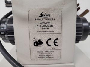 Thumbnail image of Leica Model ATC 2000 Compound Microscope with 4 x Achromatic Objectives Lab