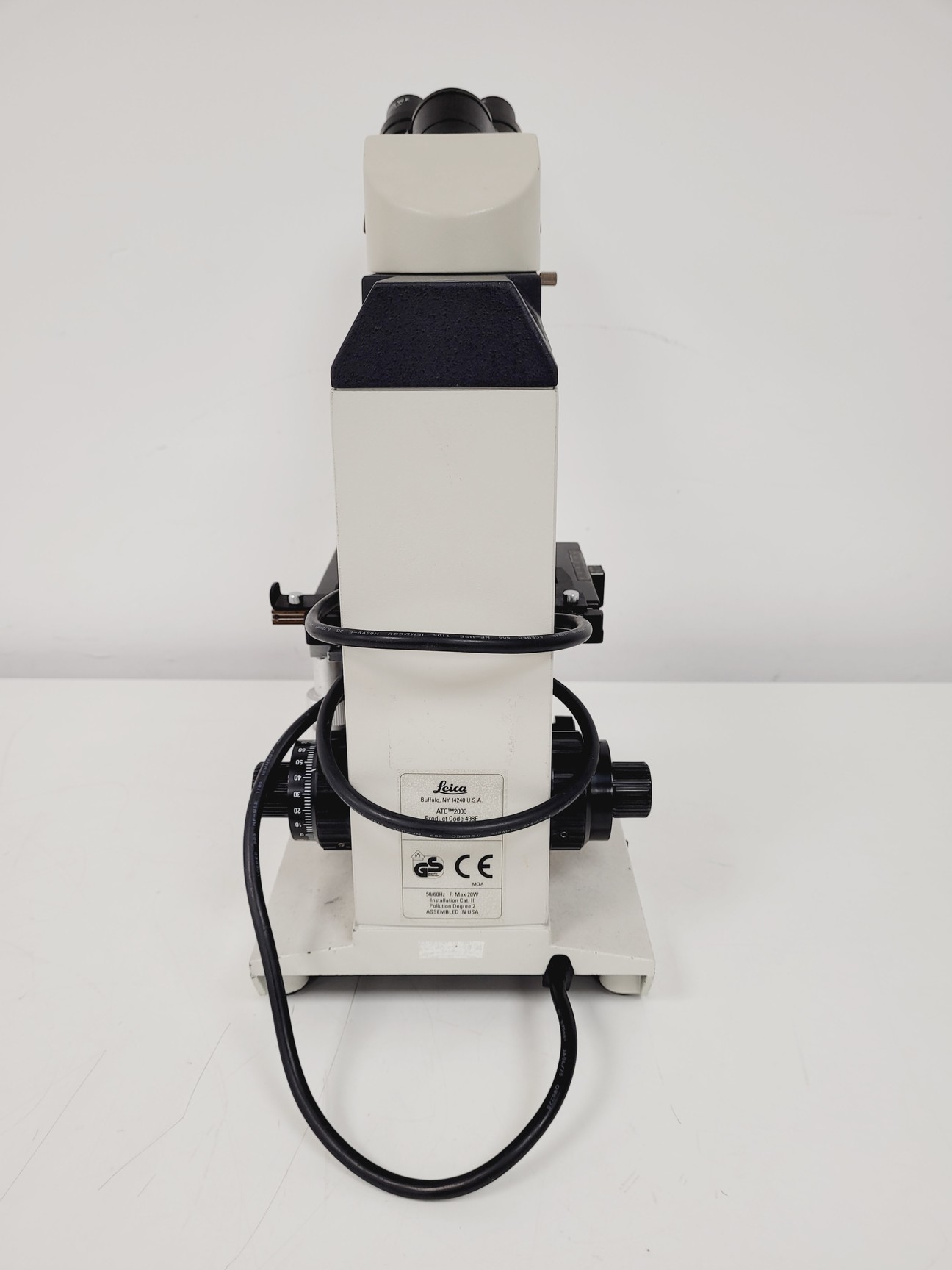 Microscope 2000 Model Lab Record Leica ATC 2000 Compound Microscope with 4 x Objectives - Achro OIL Lab