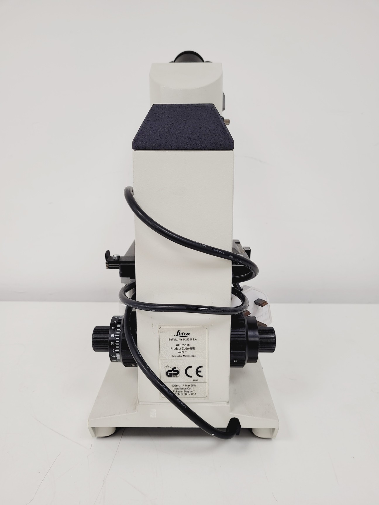 Image of Leica ATC 2000 Compound Microscope with 4 x Objectives - Achro OIL Lab