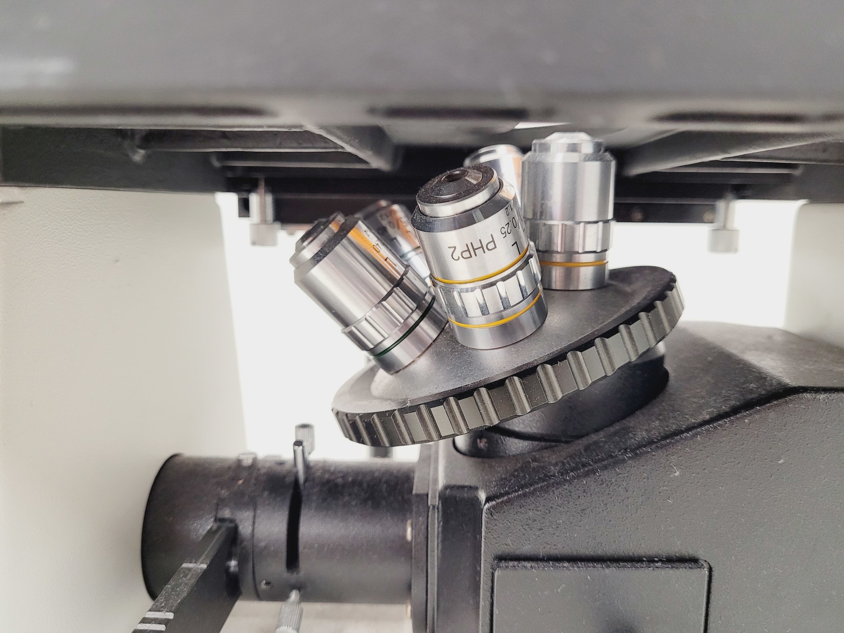 Image of Brunel Microscopes Phase Contrast Inverted Trinocular Microscope 