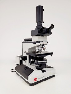 Thumbnail image of Leitz Diaplan Microscope Type 020-437.035 with 4 x Objectives Lab Spares/Repairs