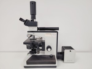 Thumbnail image of Leitz Diaplan Microscope Type 020-437.035 with 4 x Objectives Lab Spares/Repairs