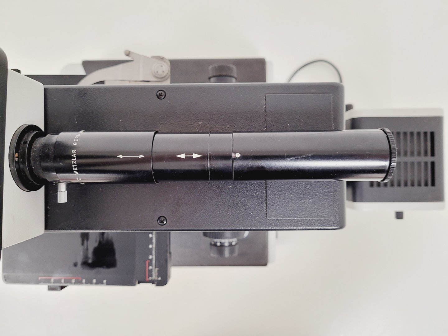 Image of Leitz Diaplan Microscope Type 020-437.035 with 4 x Objectives Lab Spares/Repairs