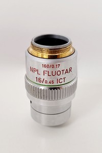 Thumbnail image of Leitz Diaplan Microscope Type 020-437.035 with 4 x Objectives Lab Spares/Repairs