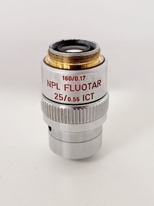 Thumbnail image of Leitz Diaplan Microscope Type 020-437.035 with 4 x Objectives Lab Spares/Repairs
