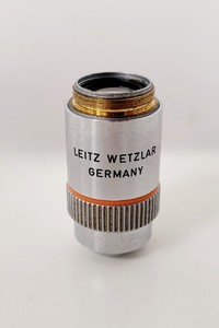 Thumbnail image of Leitz Diaplan Microscope Type 020-437.035 with 4 x Objectives Lab Spares/Repairs