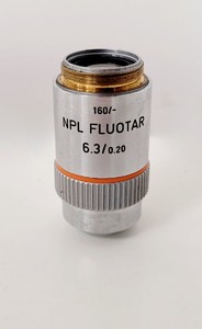 Thumbnail image of Leitz Diaplan Microscope Type 020-437.035 with 4 x Objectives Lab Spares/Repairs