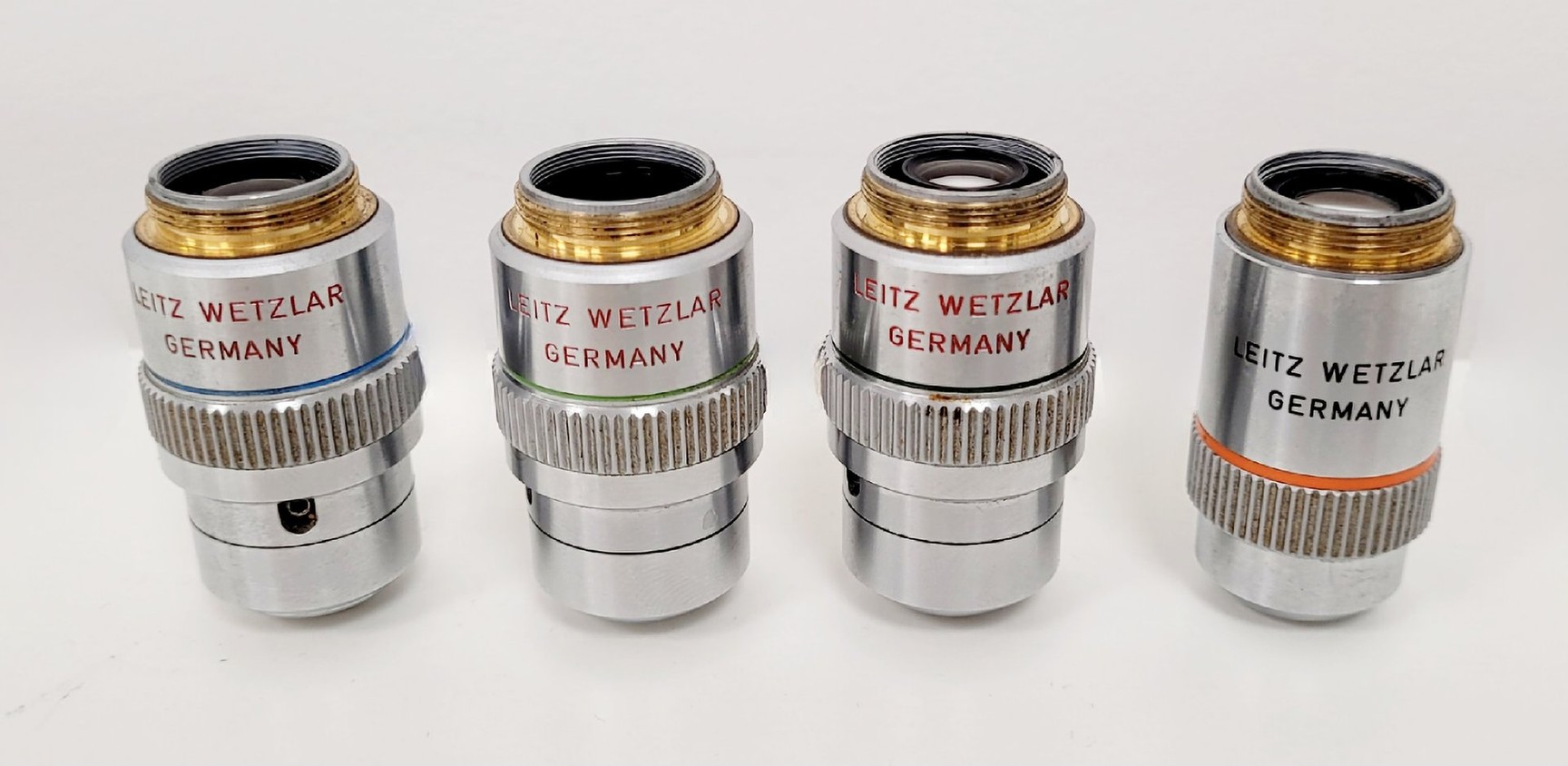 Image of Leitz Diaplan Microscope Type 020-437.035 with 4 x Objectives Lab Spares/Repairs