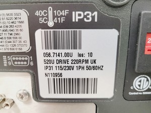 Thumbnail image of Watson Marlow 520U Peristaltic Pump with Head Adapter & Extension Lab