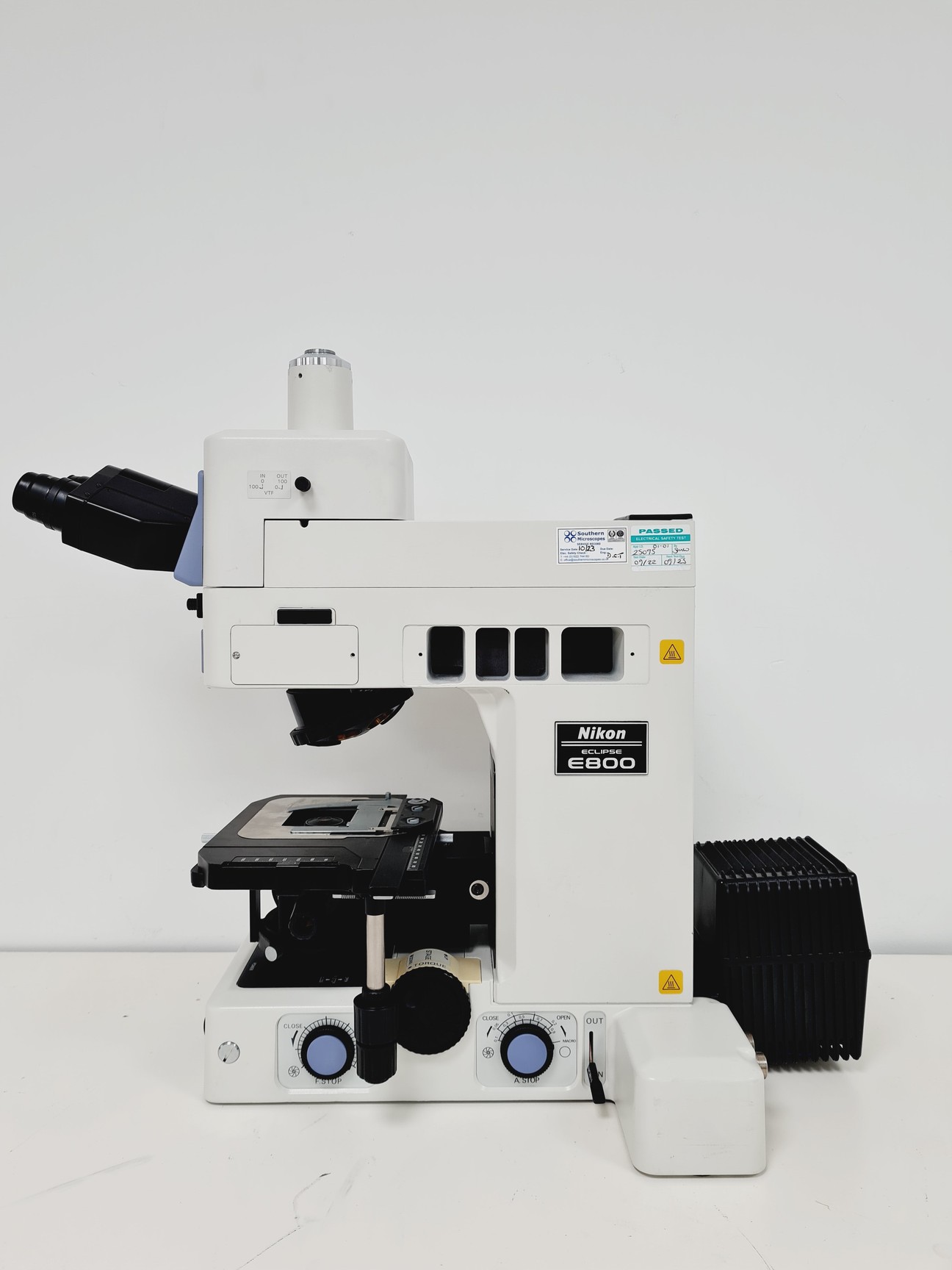 Image of Nikon Eclipse E800M Fluorescence Microscope Lab