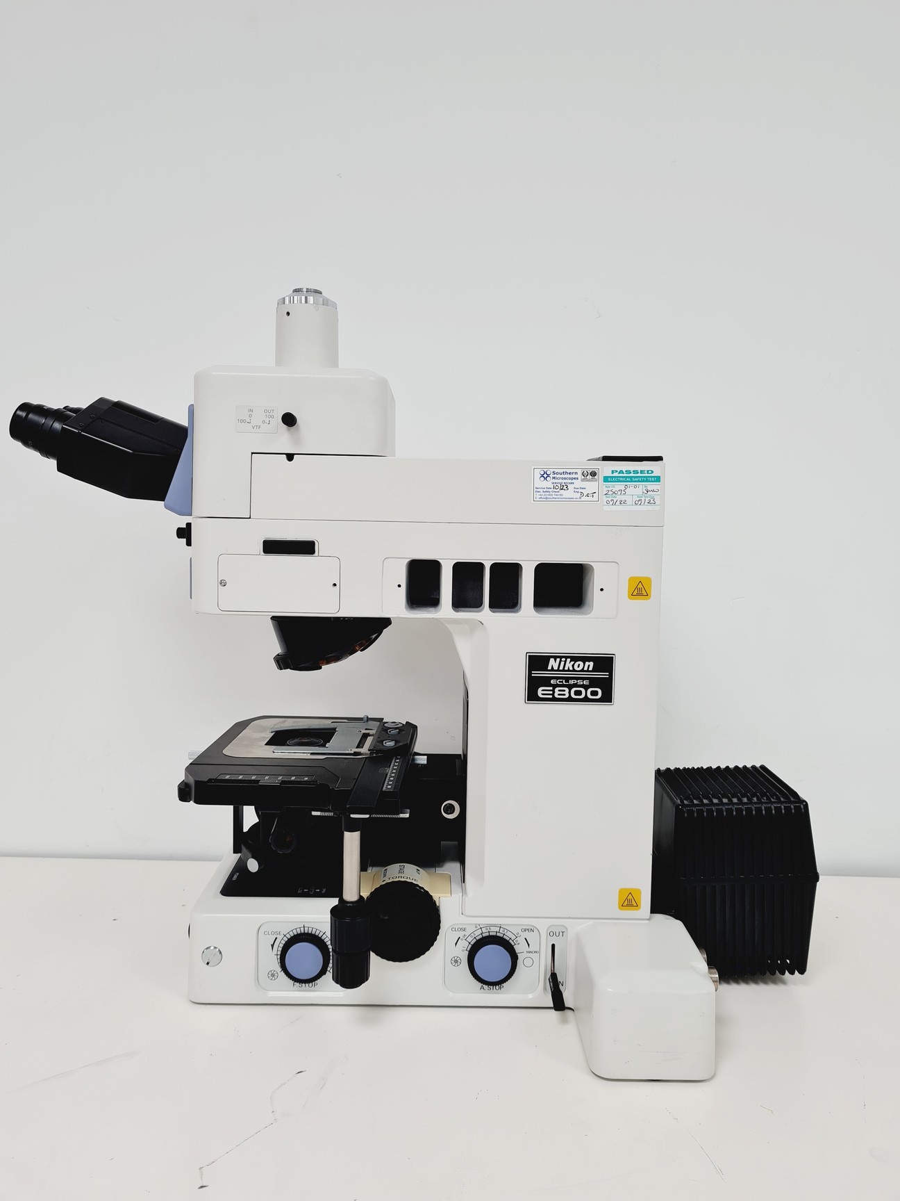 Image of Nikon Eclipse E800M Fluorescence Microscope Lab