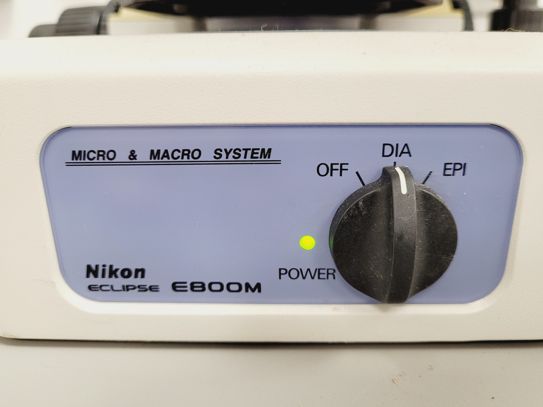 Image of Nikon Eclipse E800M Fluorescence Microscope Lab