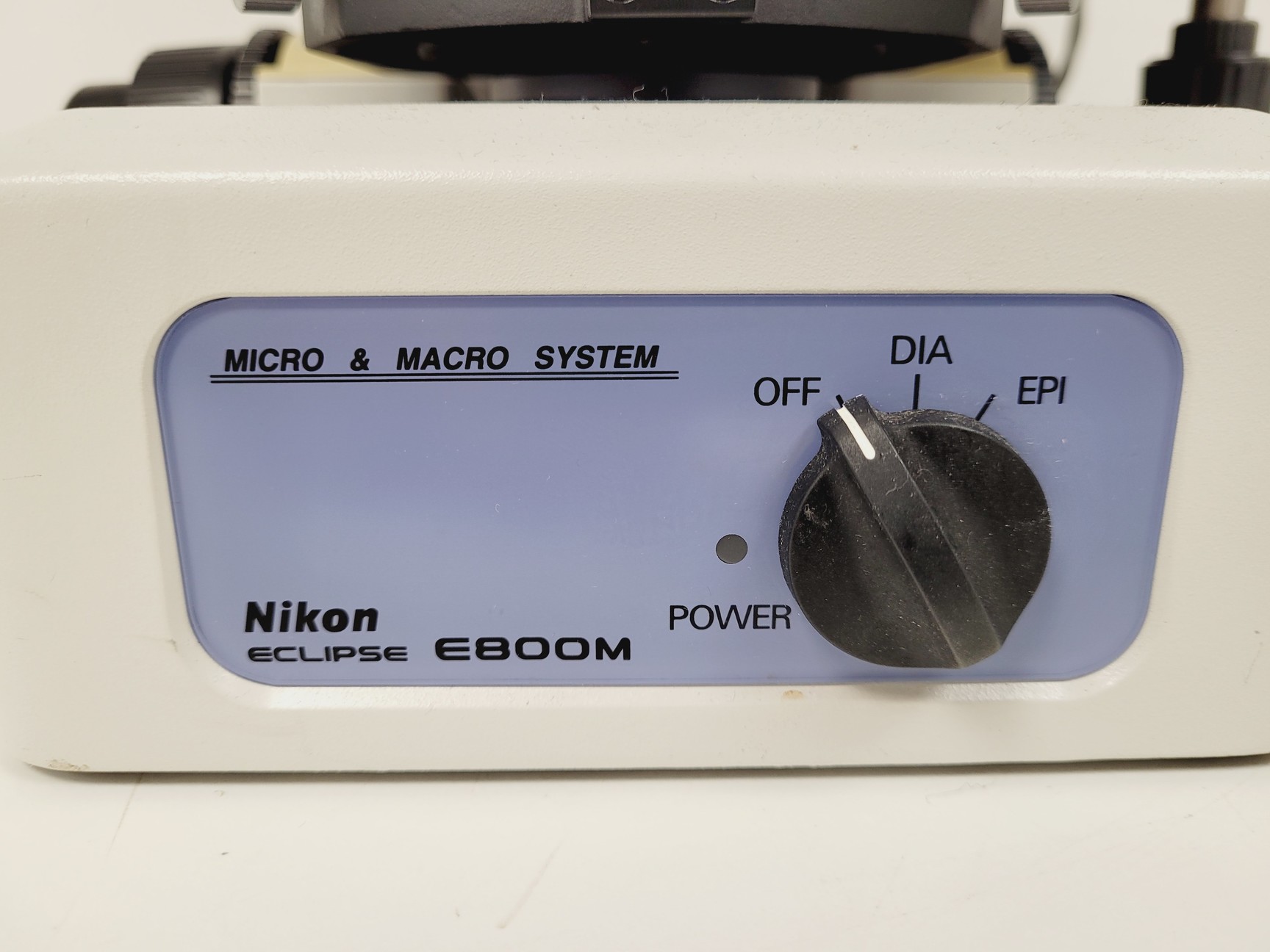 Image of Nikon Eclipse E800M Fluorescence Microscope Lab