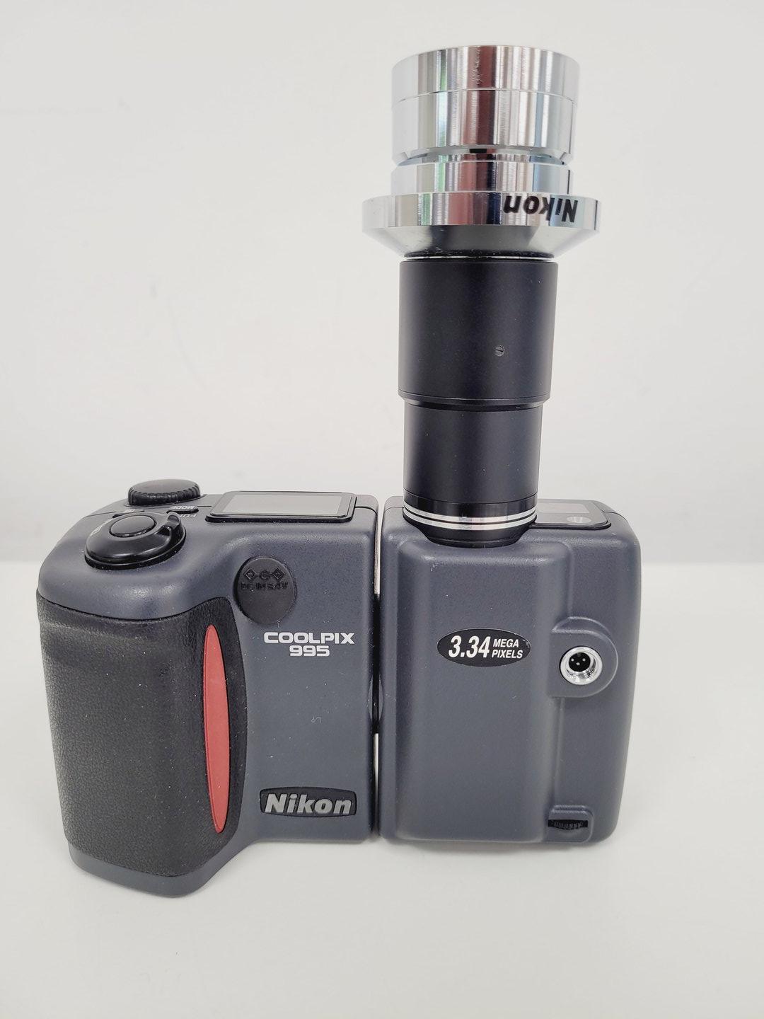Image of Nikon Eclipse E800M Fluorescence Microscope Lab