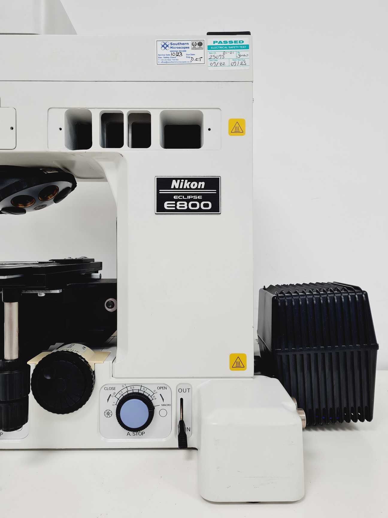 Image of Nikon Eclipse E800M Fluorescence Microscope Lab