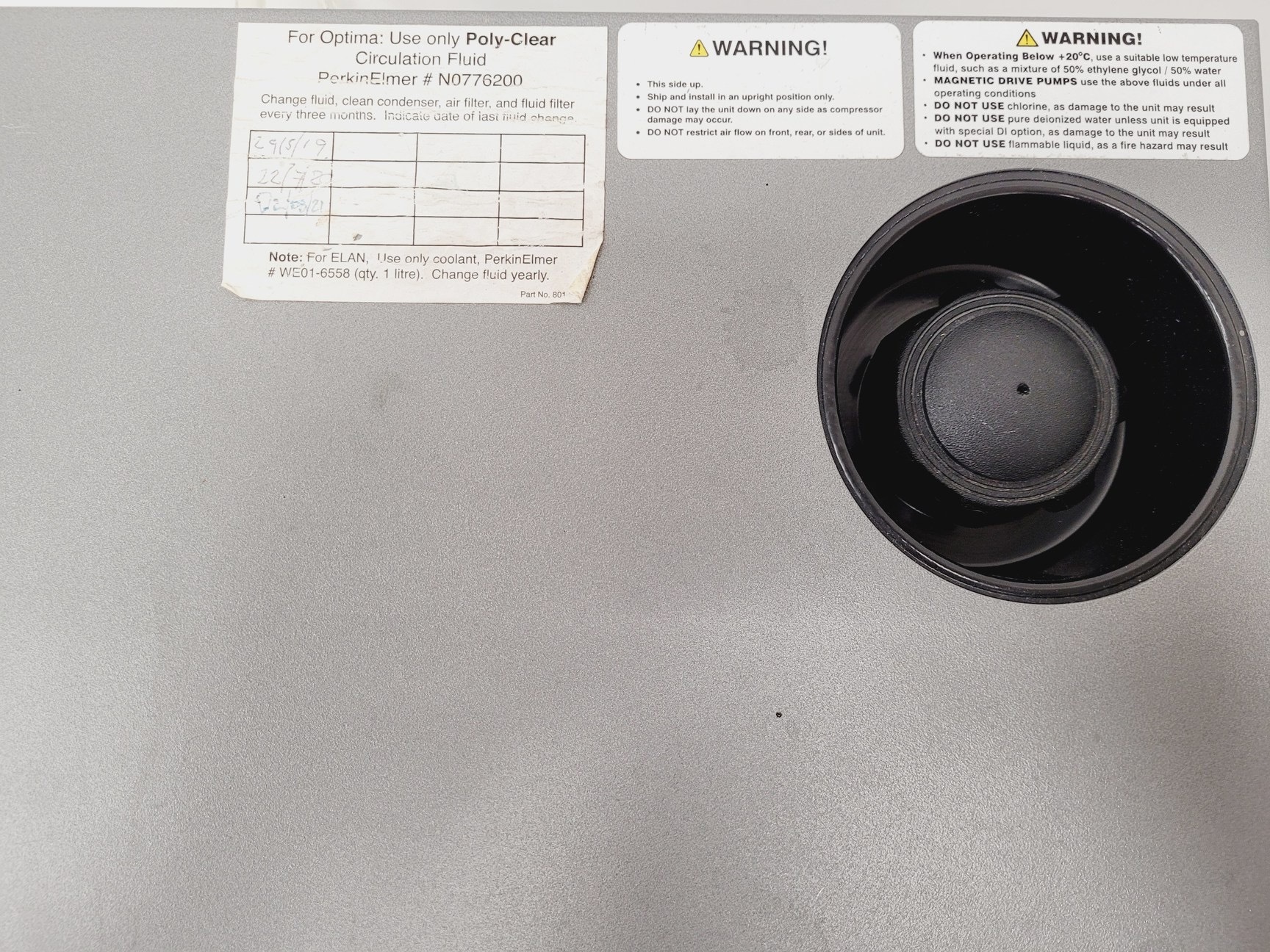 Image of Polyscience Whispercool Recirculating Chiller N0772045 ICP-MS & ICP-OES  Lab