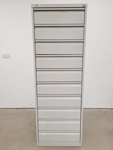 Thumbnail image of Sealine Lockable Light Grey Filing Cabinet & Keys