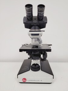 Thumbnail image of Leitz Laborlux S Microscope 020-505.030 with 3 x Objectives - PHACO EF PLAN Lab