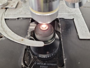 Thumbnail image of Leitz Laborlux S Microscope 020-505.030 with 3 x Objectives - PHACO EF PLAN Lab