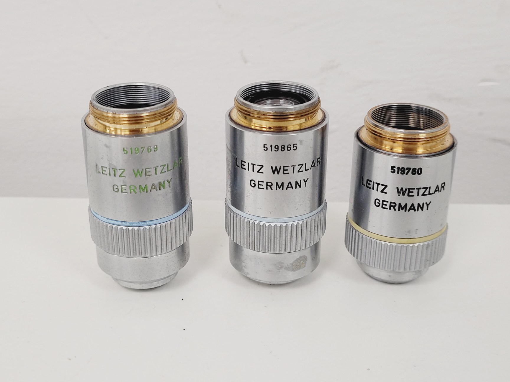 Image of Leitz Laborlux S Microscope 020-505.030 with 3 x Objectives - PHACO EF PLAN Lab