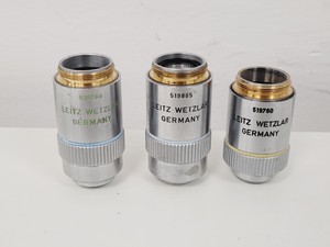 Thumbnail image of Leitz Laborlux S Microscope 020-505.030 with 3 x Objectives - PHACO EF PLAN Lab