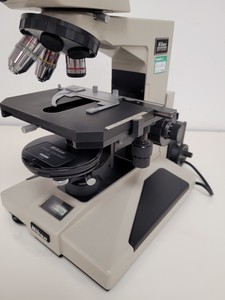 Thumbnail image of Nikon Optiphot Microscope with 3 x Objectives - Ph 3 DL, Ph1, 4/0.1 160/- Lab