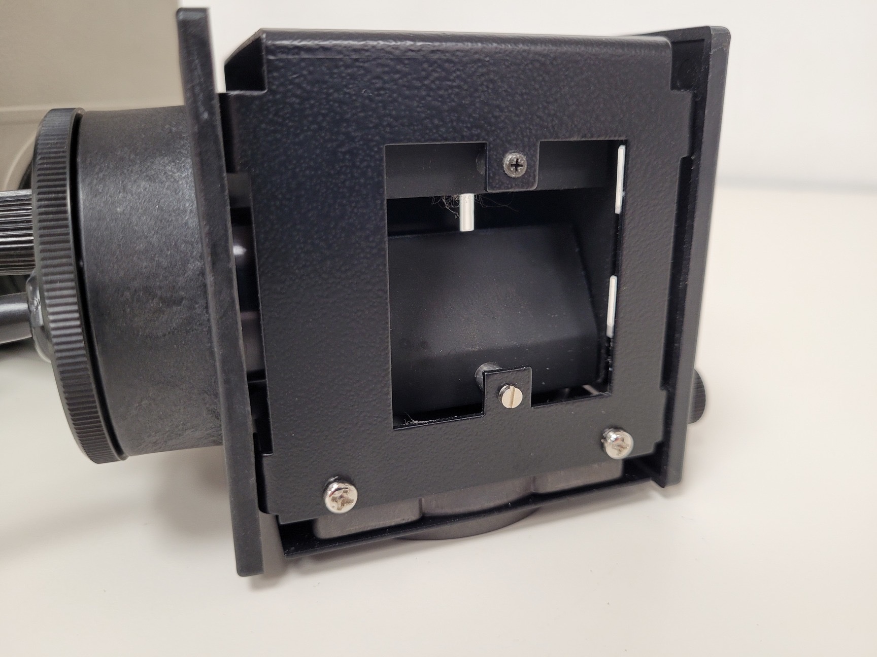 Image of Nikon Optiphot Microscope with 3 x Objectives - Ph 3 DL, Ph1, 4/0.1 160/- Lab