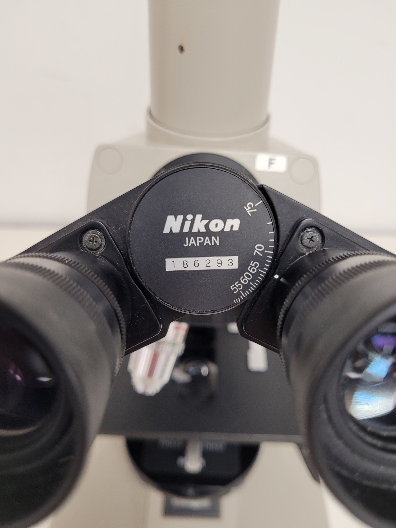 Image of Nikon Optiphot Microscope with 3 x Objectives - Ph 3 DL, Ph1, 4/0.1 160/- Lab