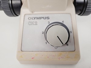 Thumbnail image of Olympus CK2 Inverted Phase Contrast Microscope with 3 x Objectives CK2-TR Lab
