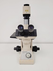 Thumbnail image of Olympus CK2 Inverted Phase Contrast Microscope with 3 x Objectives CK2-TR Lab