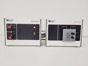Thumbnail image of Pharmacia Biotech FPLC System & Stand - LCC 501 Plus, P-500, UV-1, REC112 Lab