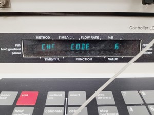 Thumbnail image of Pharmacia Biotech FPLC System & Stand - LCC 501 Plus, P-500, UV-1, REC112 Lab