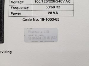 Thumbnail image of Pharmacia Biotech FPLC System & Stand - LCC 501 Plus, P-500, UV-1, REC112 Lab