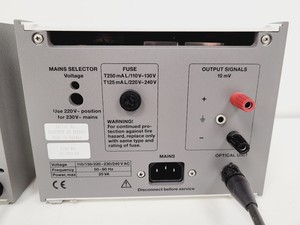 Thumbnail image of Pharmacia Biotech FPLC System & Stand - LCC 501 Plus, P-500, UV-1, REC112 Lab