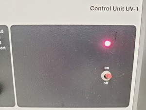 Thumbnail image of Pharmacia Biotech FPLC System & Stand - LCC 501 Plus, P-500, UV-1, REC112 Lab