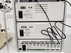 Thumbnail image of Pharmacia Biotech FPLC System & Stand - LCC 501 Plus, P-500, UV-1, REC112 Lab