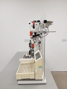 Thumbnail image of Pharmacia Biotech FPLC System & Stand - LCC 501 Plus, P-500, UV-1, REC112 Lab