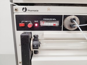 Thumbnail image of Pharmacia Biotech FPLC System & Stand - LCC 501 Plus, P-500, UV-1, REC112 Lab