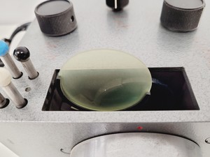 Thumbnail image of Leitz Wetzlar Orthoplan Microscope with 5 x Objectives, Phaco, FLUOTAR Lab