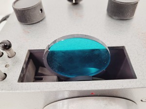 Thumbnail image of Leitz Wetzlar Orthoplan Microscope with 5 x Objectives, Phaco, FLUOTAR Lab