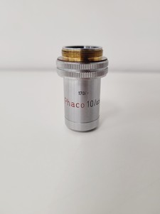 Thumbnail image of Leitz Wetzlar Orthoplan Microscope with 5 x Objectives, Phaco, FLUOTAR Lab