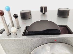 Thumbnail image of Leitz Wetzlar Orthoplan Microscope with 5 x Objectives, Phaco, FLUOTAR Lab
