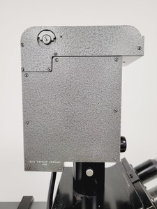 Thumbnail image of Leitz Wetzlar Orthoplan Microscope with 5 x Objectives, Phaco, FLUOTAR Lab