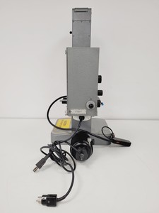 Thumbnail image of Leitz Wetzlar Orthoplan Microscope with 5 x Objectives, Phaco, FLUOTAR Lab