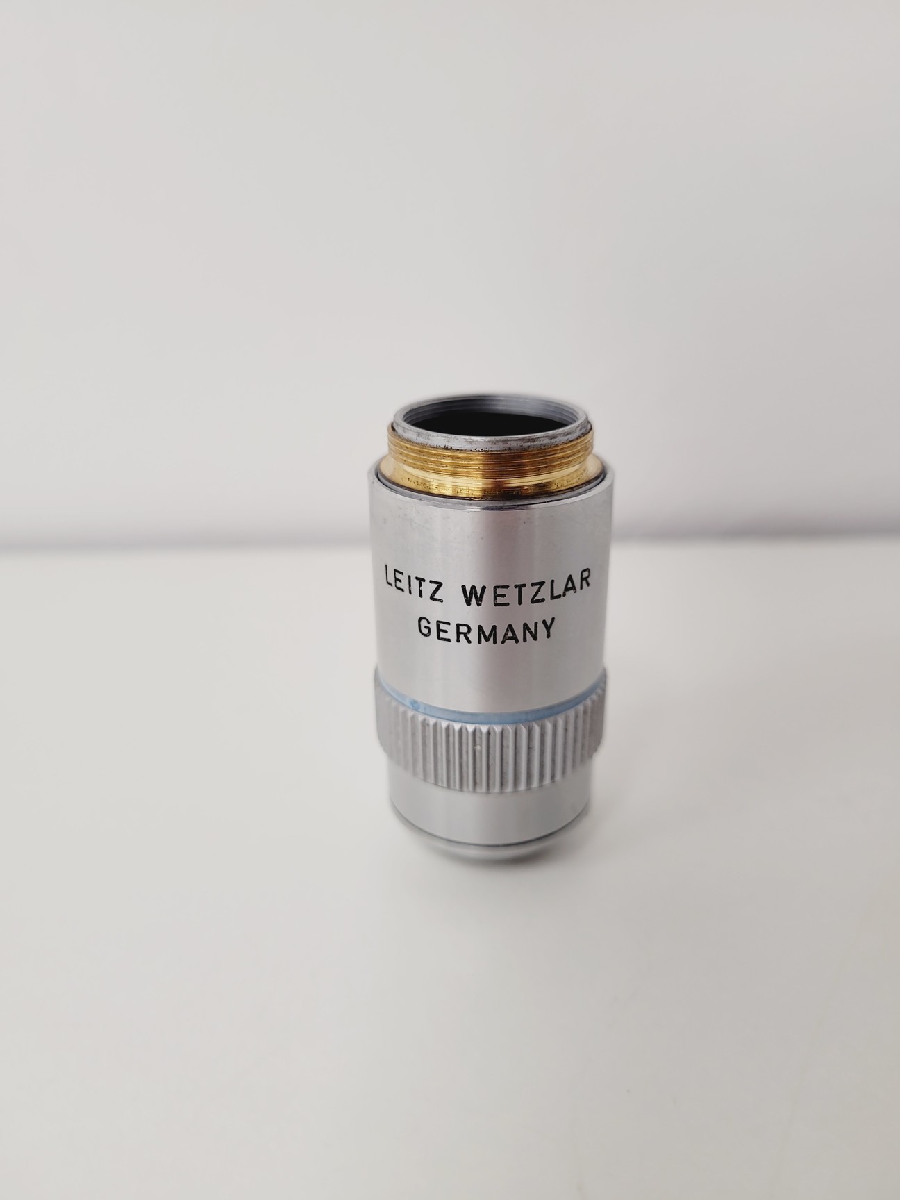 Image of Leitz Wetzlar Orthoplan Microscope with 5 x Objectives, Phaco, FLUOTAR Lab