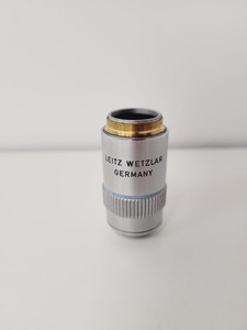 Thumbnail image of Leitz Wetzlar Orthoplan Microscope with 5 x Objectives, Phaco, FLUOTAR Lab
