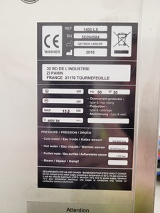 Thumbnail image of Lancer 1400LX Laboratory Glasswasher w/ Racking Lab