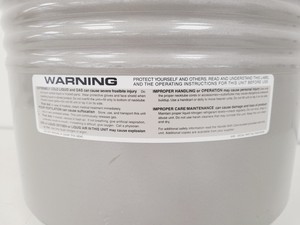 Thumbnail image of Taylor-Wharton Jencons Liquid Nitrogen Dewar LD25 Lab