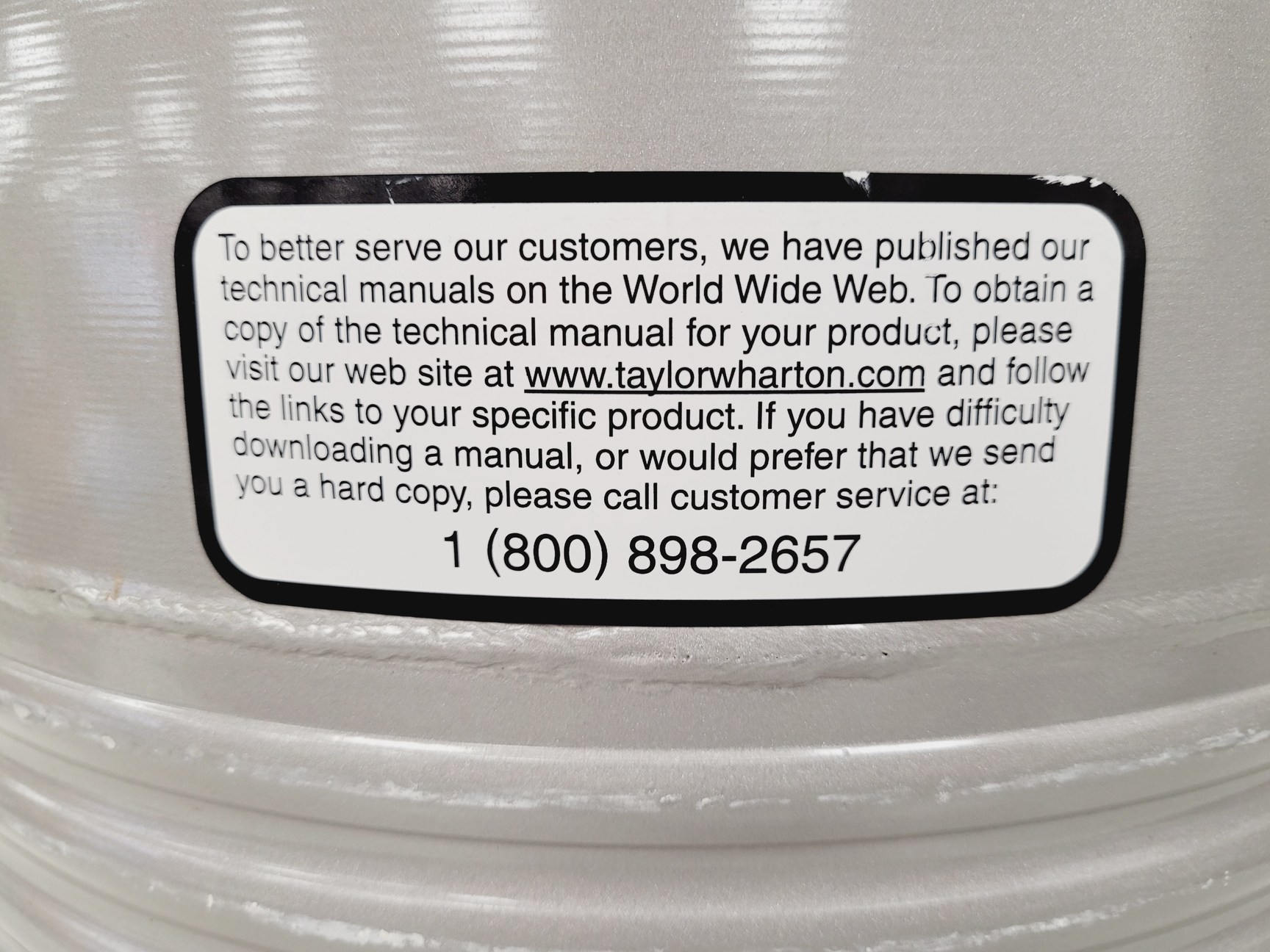 Image of Taylor-Wharton Jencons Liquid Nitrogen Dewar LD25 Lab